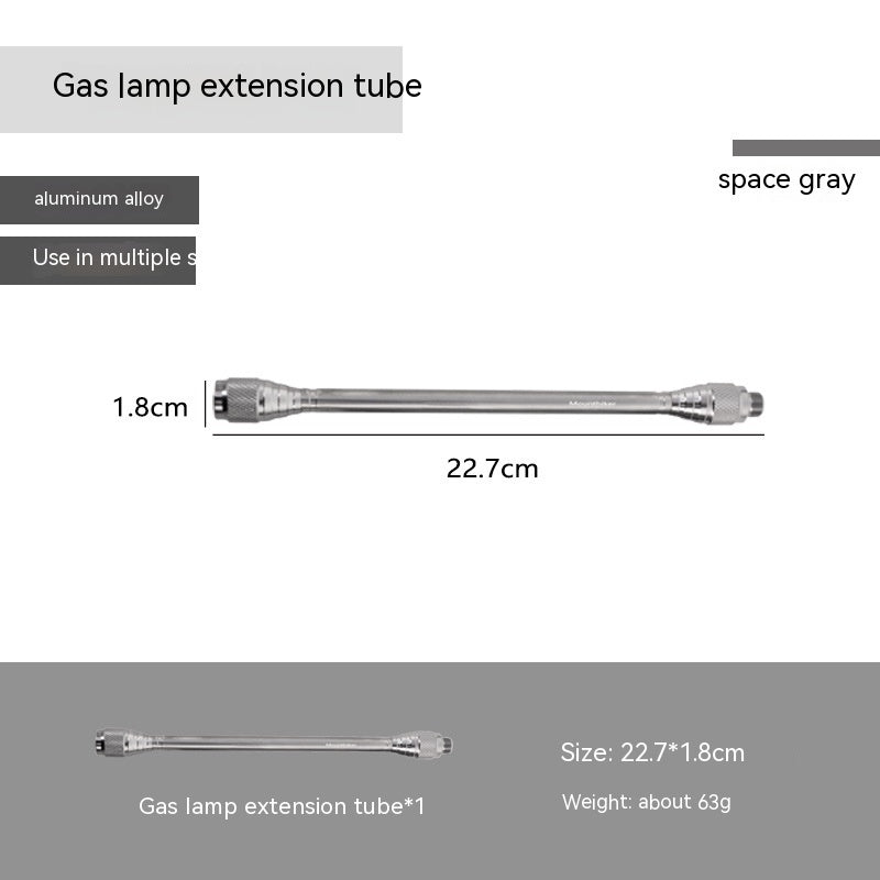 Gas Lamp Outdoor Camping Lighting Candlestick Candle Light
