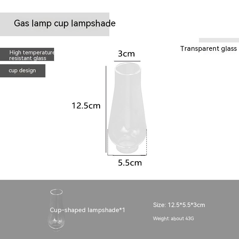 Gas Lamp Outdoor Camping Lighting Candlestick Candle Light