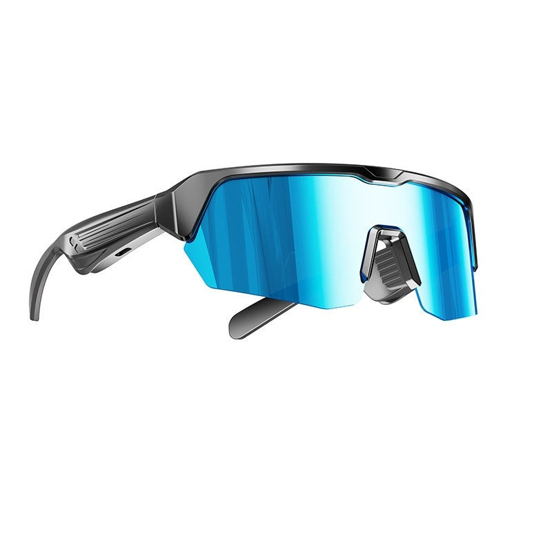 Smart Bluetooth AI Glasses Windproof Sunglasses Fashion Riding Audio Call Sunglasses