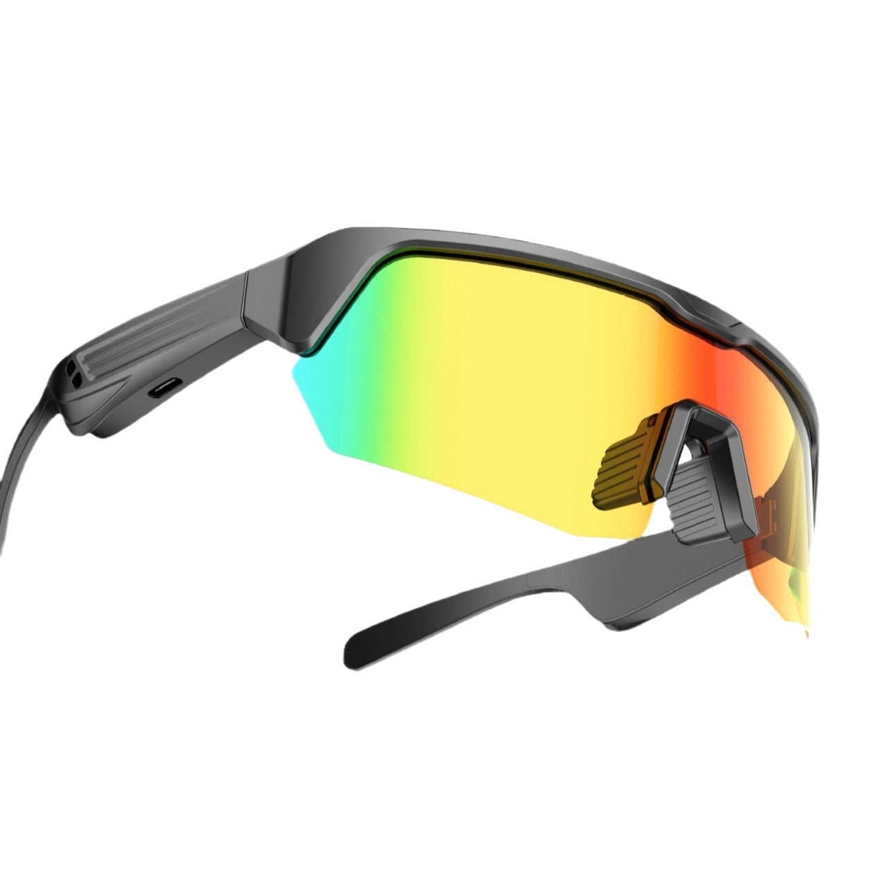 Smart Bluetooth AI Glasses Windproof Sunglasses Fashion Riding Audio Call Sunglasses