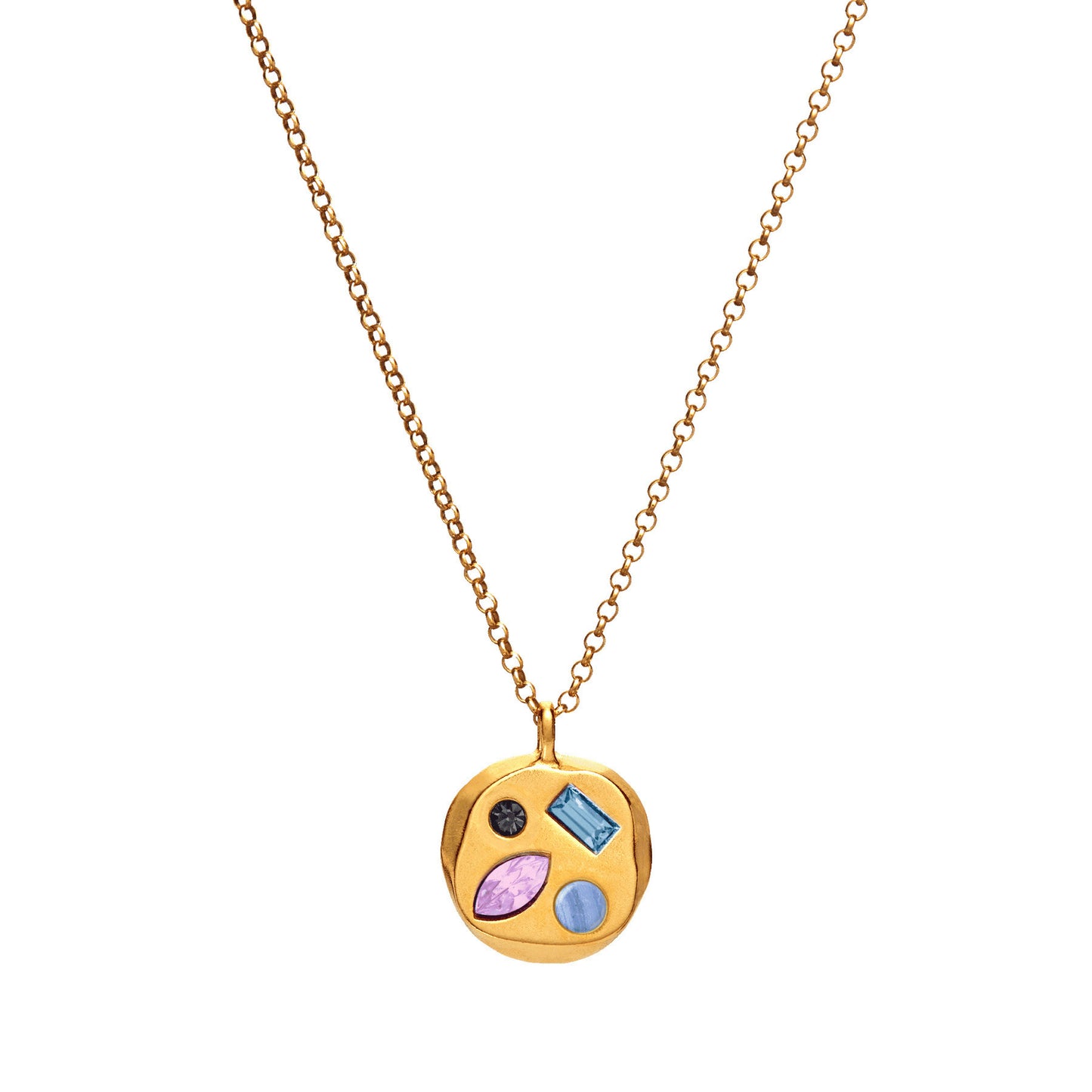 Colorful Zircon Mom Necklace December Birthday Stone Valentine's Day Gift Gifts For Moms Necklace