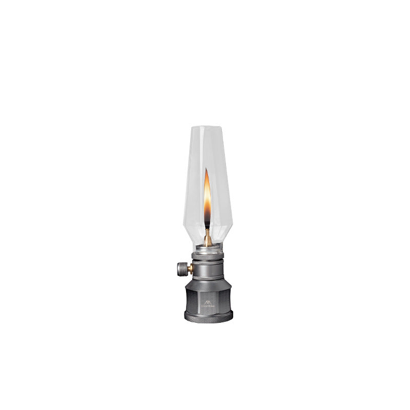 Gas Lamp Outdoor Camping Lighting Candlestick Candle Light