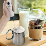 Rechargeable Coffee Foamer Egg Mixer