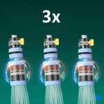 3X Kitchen Water Faucet Filter 6 Layers Nozzle Filter