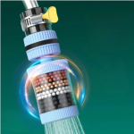 Kitchen Water Faucet Filter 6 Layers Nozzle Filter 360 Degree Rotation Faucet Purifier Water Tap Nozzle Filter
